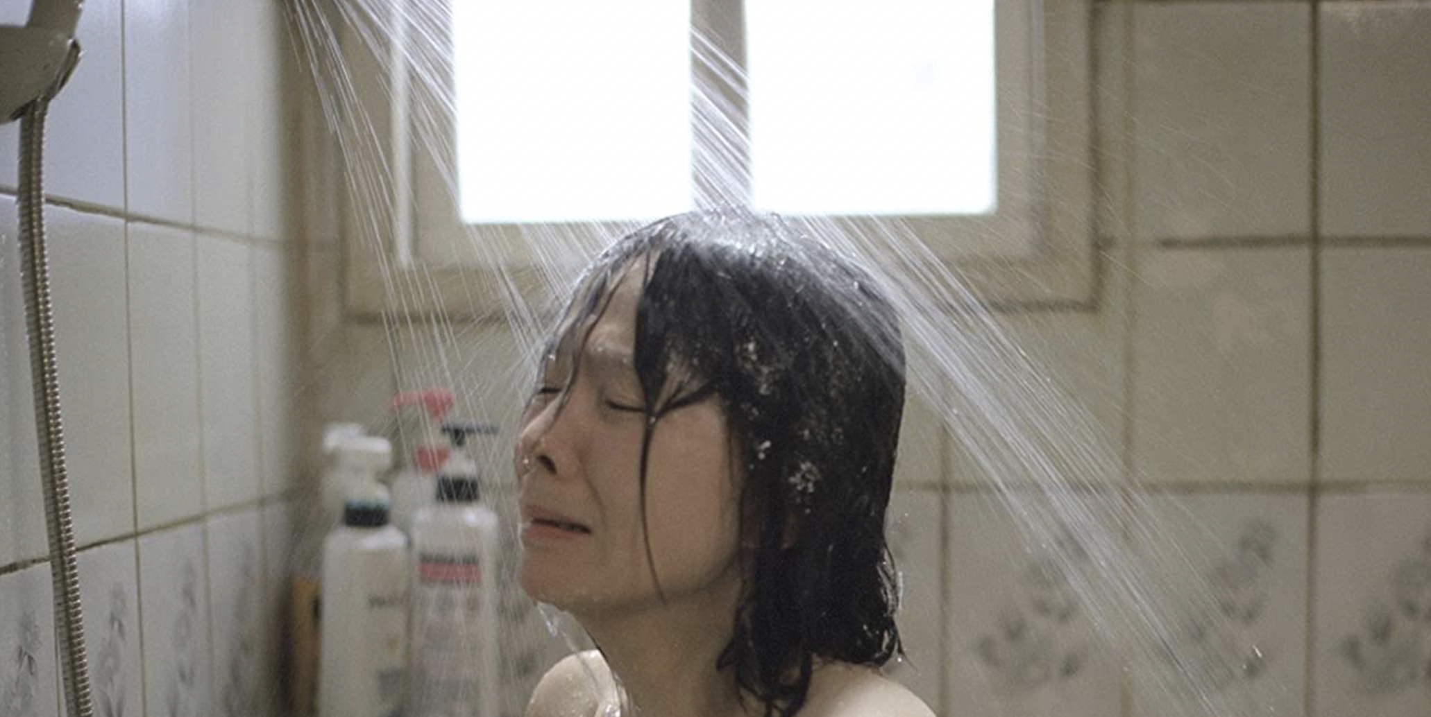 image: Sad in shower